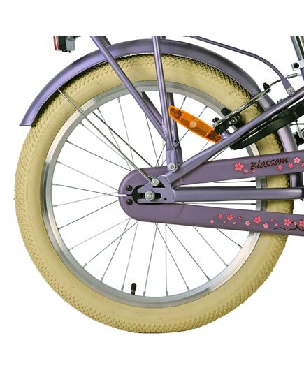 Volare Blossom Kinderfiets - Meisjes - 20 inch - Paars - Twee handremmen