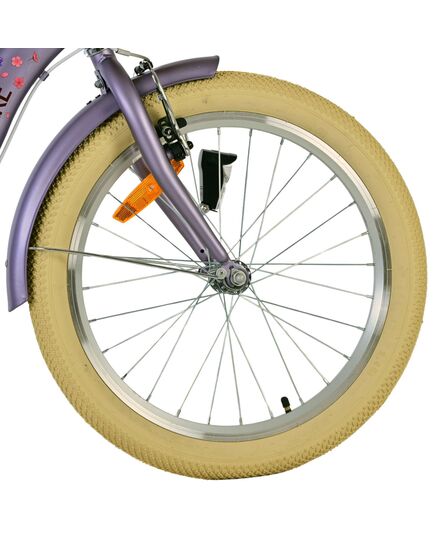 Volare Blossom Kinderfiets - Meisjes - 20 inch - Paars - Twee handremmen