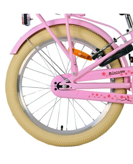 Volare Blossom Kinderfiets - Meisjes - 20 inch - Roze - Twee handremmen