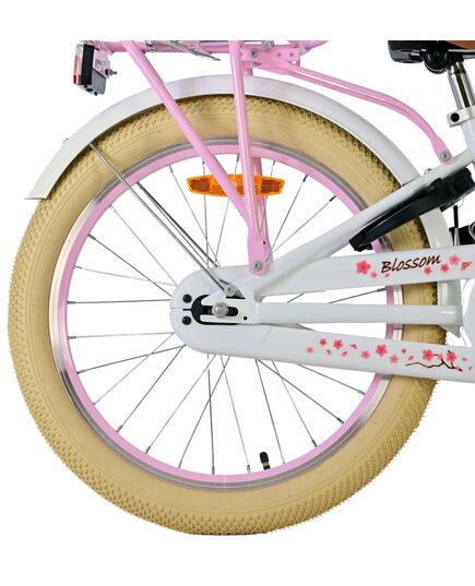 Volare Blossom Kinderfiets - Meisjes - 20 inch - Wit