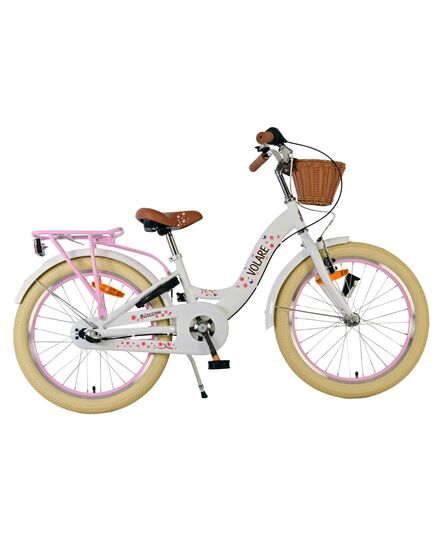 Volare Blossom Kinderfiets - Meisjes - 20 inch - Wit - Nexus 3 versnellingen