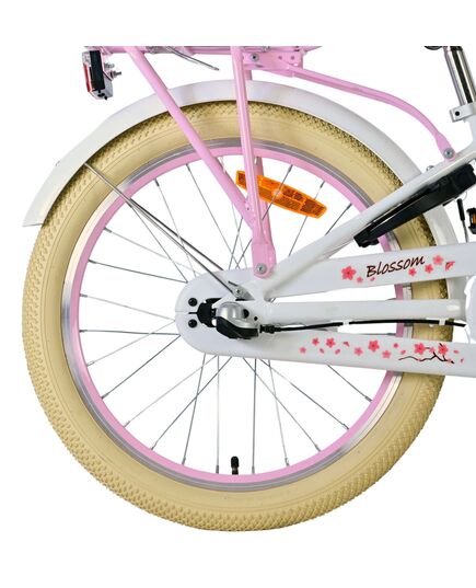 Volare Blossom Kinderfiets - Meisjes - 20 inch - Wit - Nexus 3 versnellingen