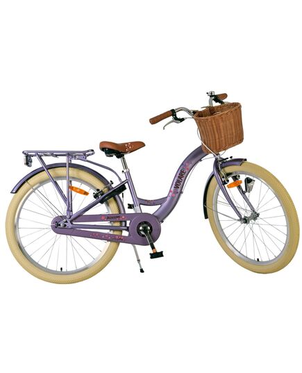 Volare Blossom Kinderfiets - Meisjes - 24 inch - Paars - Twee handremmen
