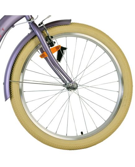 Volare Blossom Kinderfiets - Meisjes - 24 inch - Paars - Twee handremmen