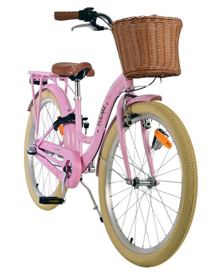 Volare Blossom Kinderfiets - Meisjes - 24 inch - Roze - 3 Versnellingen