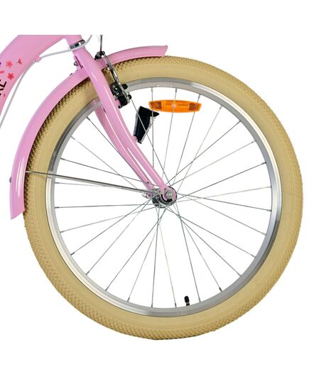 Volare Blossom Kinderfiets - Meisjes - 24 inch - Roze - Twee handremmen
