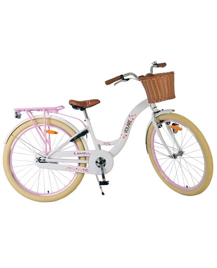 Volare Blossom Kinderfiets - Meisjes - 26 inch - Wit