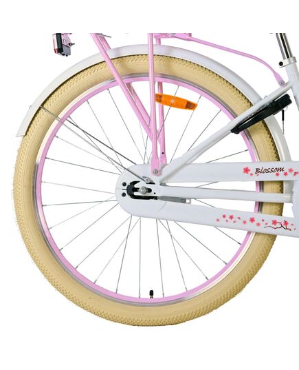 Volare Blossom Kinderfiets - Meisjes - 26 inch - Wit