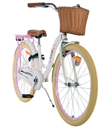 Volare Blossom Kinderfiets - Meisjes - 26 inch - Wit