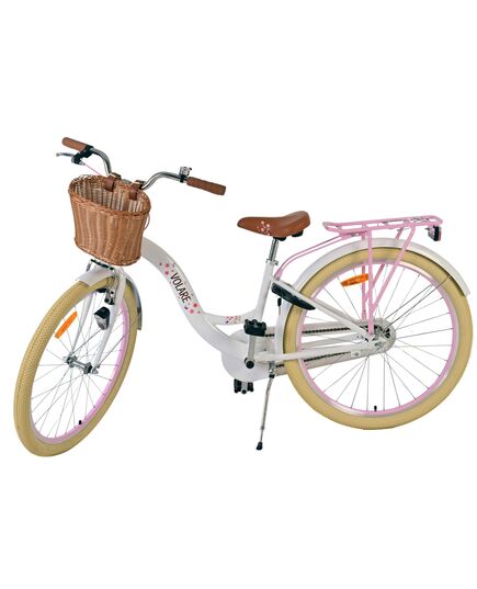 Volare Blossom Kinderfiets - Meisjes - 26 inch - Wit