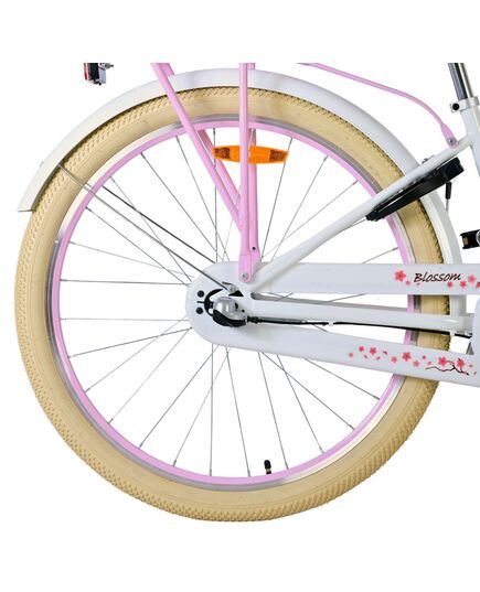Volare Blossom Kinderfiets - Meisjes - 26 inch - Wit - Nexus 3 versnellingen