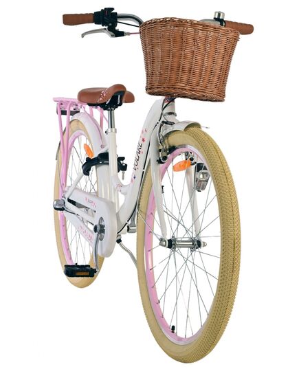 Volare Blossom Kinderfiets - Meisjes - 26 inch - Wit - Nexus 3 versnellingen