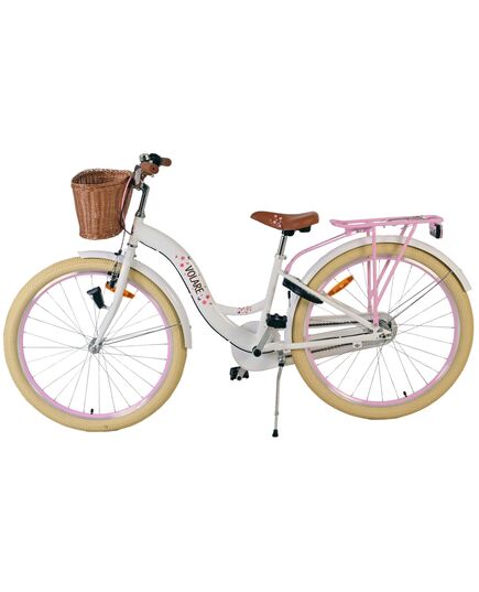 Volare Blossom Kinderfiets - Meisjes - 26 inch - Wit - Nexus 3 versnellingen