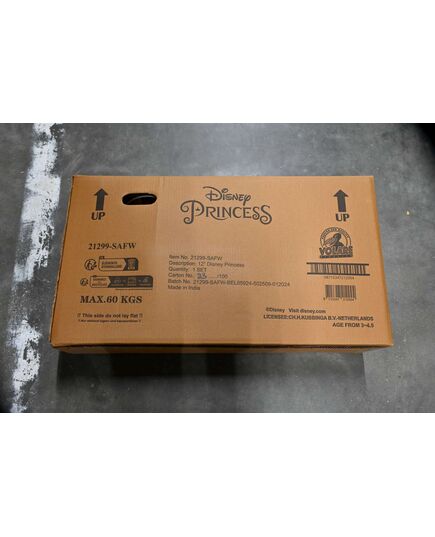 Disney Princess Kinderfiets - Meisjes - 12 inch - Roze - Twee Handremmen