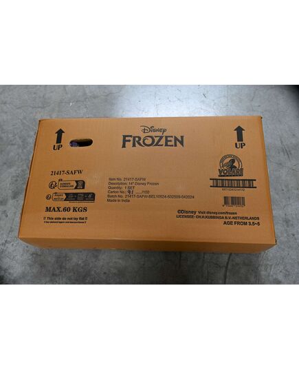 Disney Frozen 2 Kinderfahrrad - Mädchen - 14 Zoll - Blau/Lila - Zweihandbremsen [CLONE]