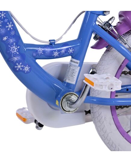 Disney Frozen 2 Kinderfiets - Meisjes - 12 inch - Blauw/Paars - Twee handremmen