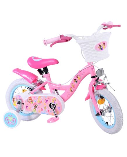 Disney Princess Kinderfiets - Meisjes - 12 inch - Roze - Twee Handremmen