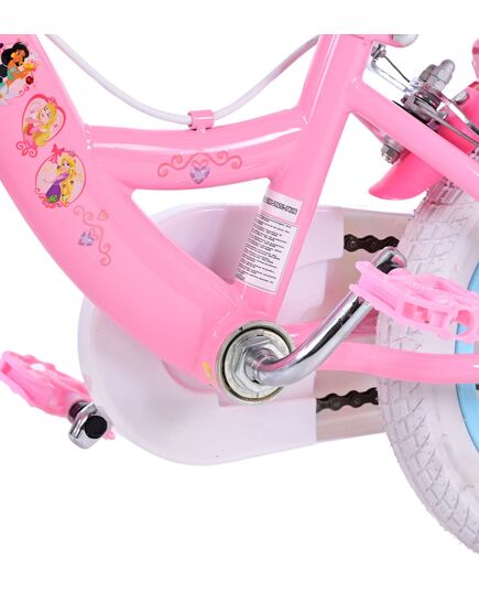 Disney Princess Kinderfiets - Meisjes - 12 inch - Roze - Twee Handremmen