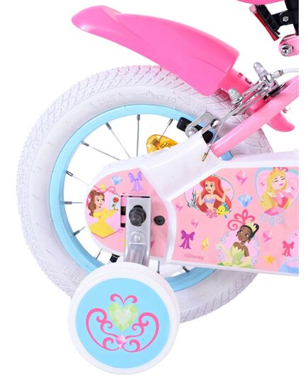 Disney Princess Kinderfiets - Meisjes - 12 inch - Roze - Twee Handremmen