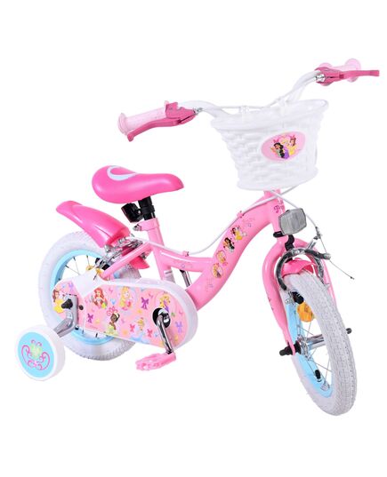 Disney Princess Kinderfiets - Meisjes - 12 inch - Roze - Twee Handremmen