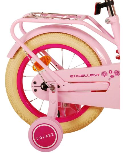 Volare Excellent Kinderfahrrad - Mädchen - 14 Zoll - Rosa [CLONE]