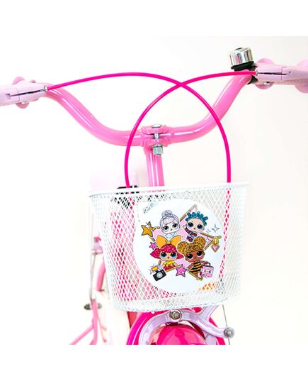 Dolls 16 inch kinderfiets met twee handremmen