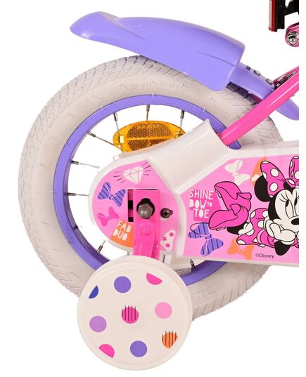 Minnie Cutest Ever! Kinderfiets - Meisjes - 12 inch - Roze
