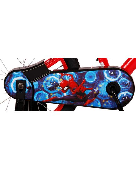 Ultimate Spider-Man Kids bike - Boys - 16 inch - Blue/Red - Two hand brakes