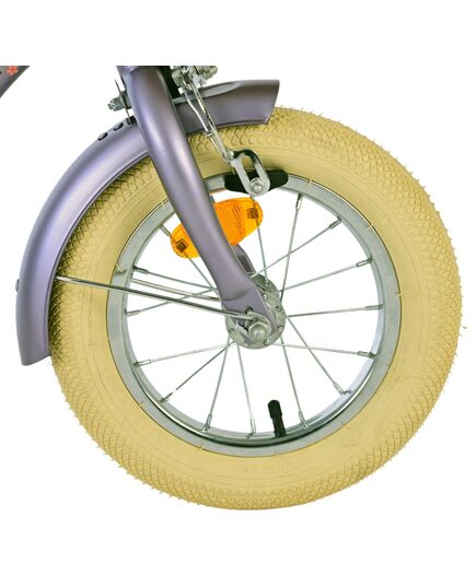 Volare Blossom Kinderfiets - Meisjes - 12 inch - Paars - Twee handremmen
