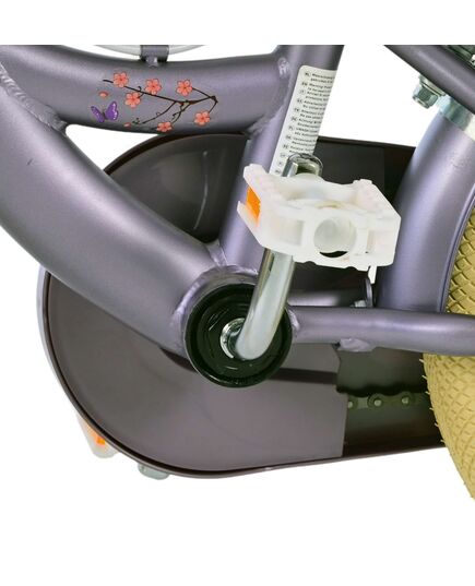 Volare Blossom Kinderfiets - Meisjes - 12 inch - Paars - Twee handremmen