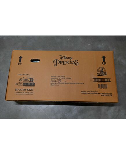 Disney Princess Kinderfahrrad - Mädchen - 16 Zoll - Rosa - Zwei Handbremsen