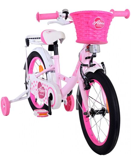 Volare Ashley Kinderfiets - Meisjes - 16 inch - Roze
