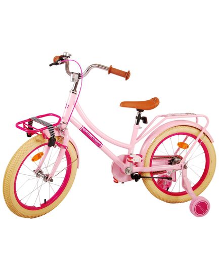 Volare Excellent Kinderfiets - Meisjes -18 inch - Roze - 95% afgemonteerd