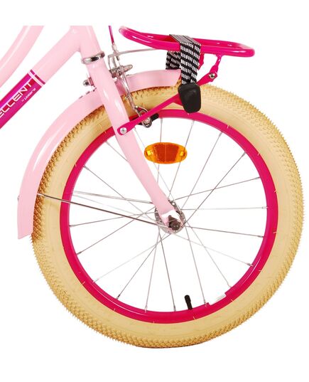 Volare Excellent Kinderfiets - Meisjes -18 inch - Roze - 95% afgemonteerd