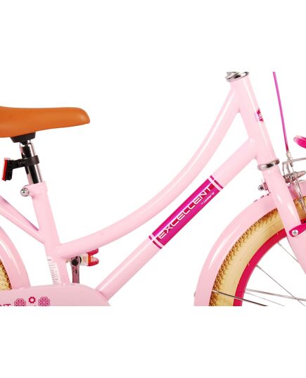 Volare Excellent Kinderfiets - Meisjes -18 inch - Roze - 95% afgemonteerd