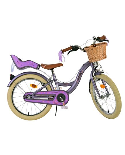 Volare Blossom Kinderfiets - Meisjes - 18 inch - Paars - Twee Handremmen