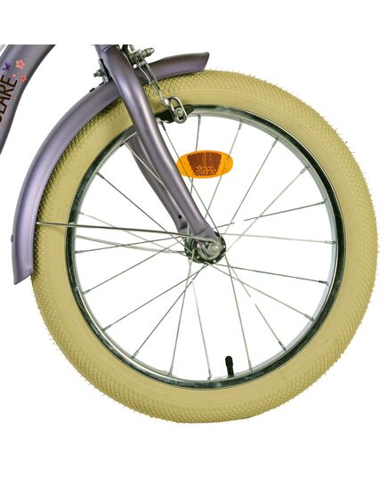 Volare Blossom Kinderfiets - Meisjes - 18 inch - Paars - Twee Handremmen