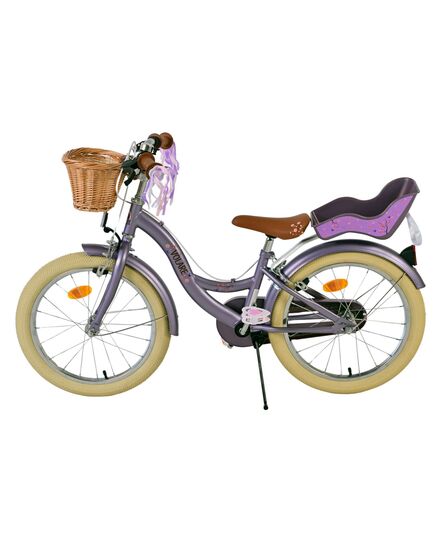 Volare Blossom Kinderfiets - Meisjes - 18 inch - Paars - Twee Handremmen