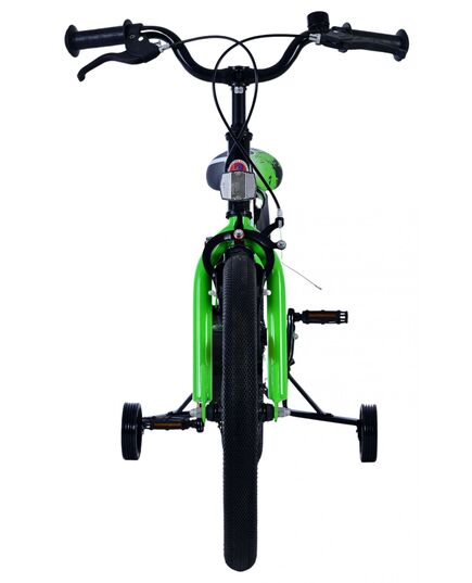 Volare Sportivo Kinderfiets - Jongens - 18 inch - Groen Zwart - Twee Handremmen