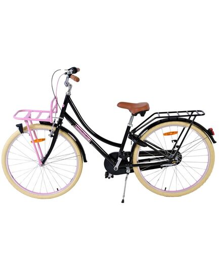 Volare Excellent Kinderfiets - Meisjes - 26 inch - Zwart - 3 versnellingen