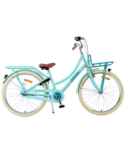 Volare Excellent Kinderfiets - Meisjes - 24 inch - Groen - 3 Versnellingen