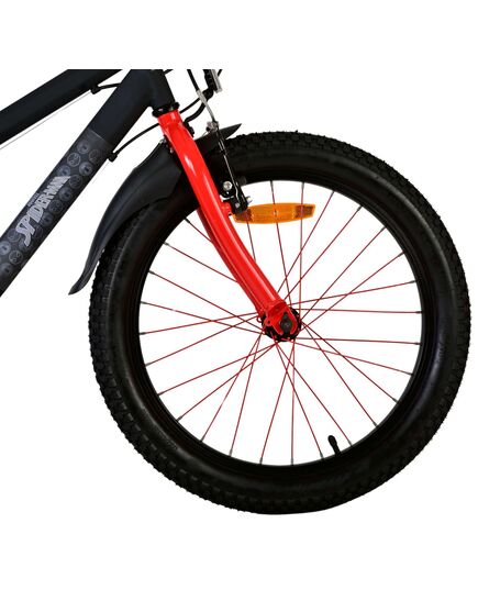 Spider-Man - Children's Bicycle - Boys - 20 inch - Matt Black - 2 Hand Brakes