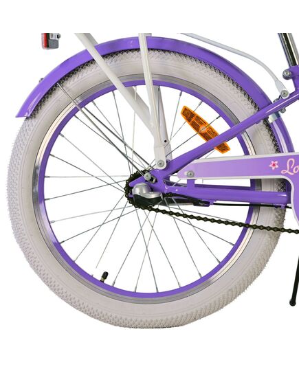 Volare Lovely Kinderfiets - Meisjes - 20 inch - Paars - 3 versnellingen
