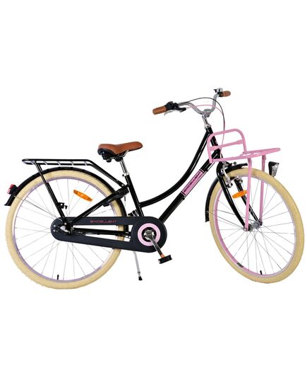 Volare Excellent Kinderfiets - Meisjes - 26 inch - Zwart - 3 versnellingen
