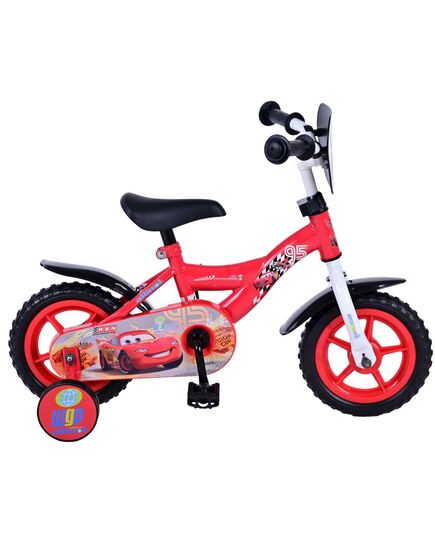 Disney Cars Kinderfiets - Jongens - 10 inch - Rood