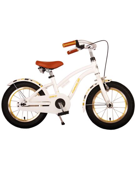 Volare Miracle Cruiser Kinderfiets - Meisjes- 14 inch - Wit - Prime Collection