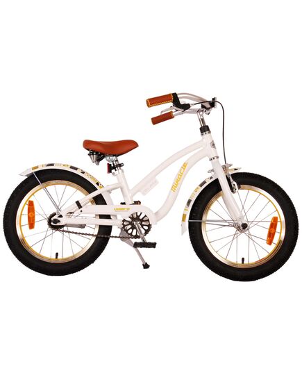 Volare Miracle Cruiser Kinderfiets - Meisjes - 16 inch - Wit - Prime Collection
