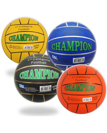 Straatvoetbal Champion - Rubber - maat 5 - 380-420 gram - Verschillende Kleuren - Assorti