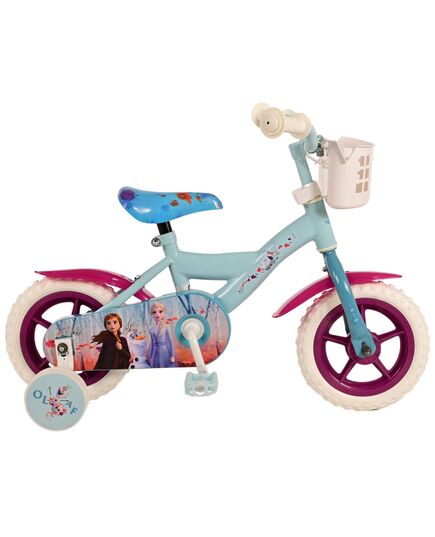 Disney Frozen 2 Kinderfiets - Meisjes - 10 inch - Blauw/Paars