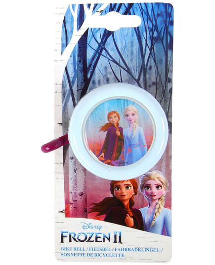 Disney Frozen 2 Fietsbel - Meisjes - Licht Blauw Paars
